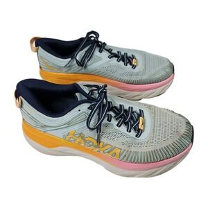 Hoka Sneakers W‎ BONDI 7 One One Blue Haze Size 9 D  Running Comfort Jogging